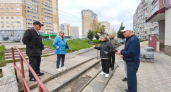 В микрорайоне Юраково проверили состояние дорожек и скверов