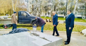 На Аллее Славы в Новочебоксарске установят скульптуру солдата с девочкой и котенком