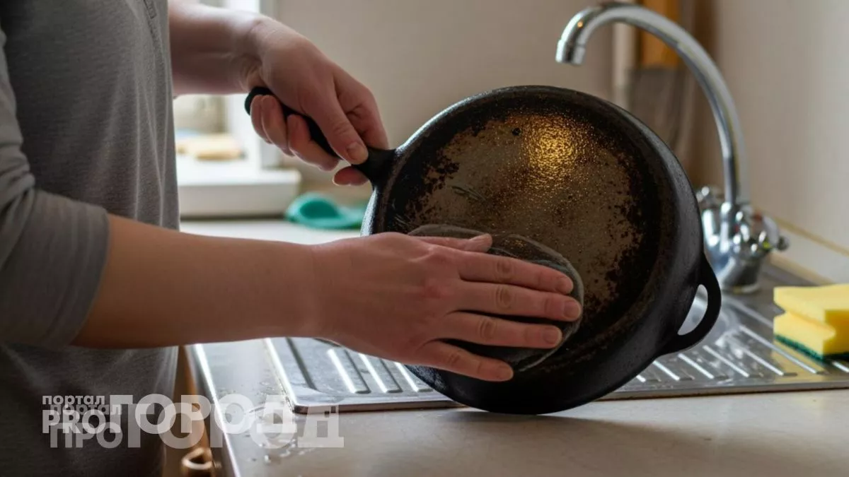 Отойдет даже вековой нагар: как я вернула к жизни “убитую” чугунную сковородку