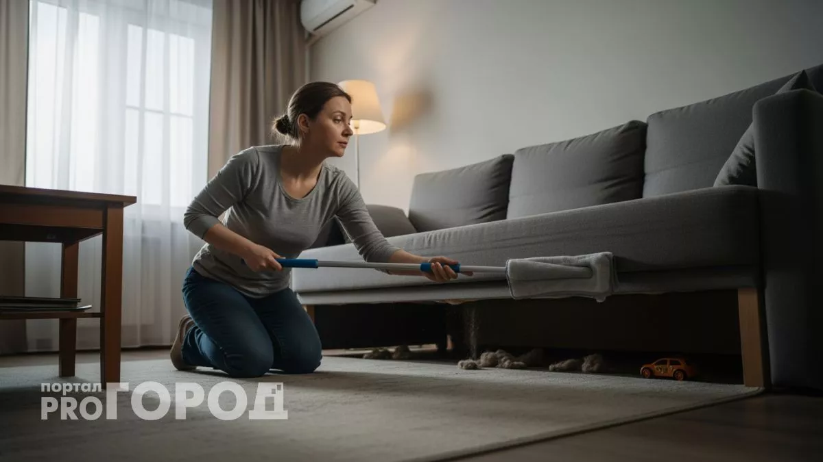 Клининговые компании скрывали этот трюк для уборки под мебелью без её перестановки