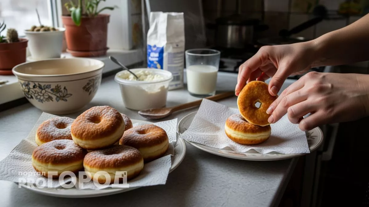 Три простых ингредиента и полчаса времени — пончики получаются мягче магазинных и долго не черствеют