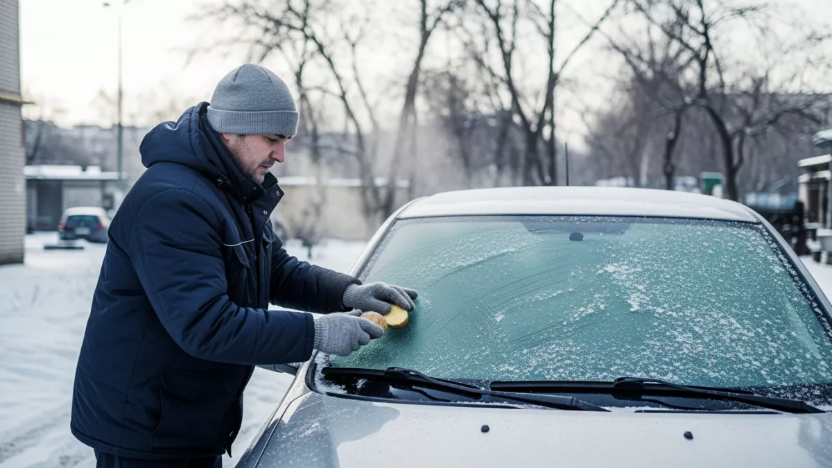 Картофель против автохимии: старый трюк дальнобойщиков, который работает лучше спреев — разбираем секрет