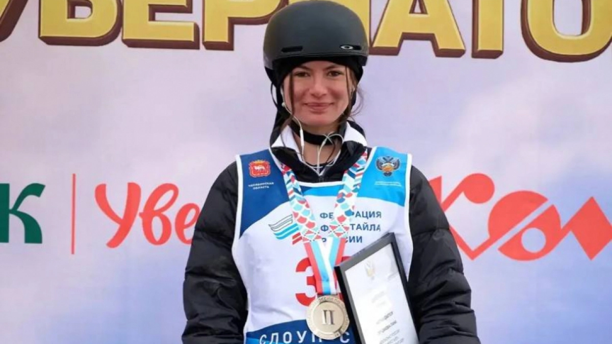 Чувашская спортсменка Лана Прусакова завоевала серебро на Чемпионате России по фристайлу