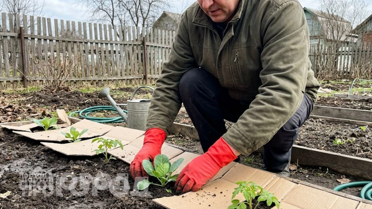 Магазинные коробки спасли мой огород: как использовать бесплатный картон на даче