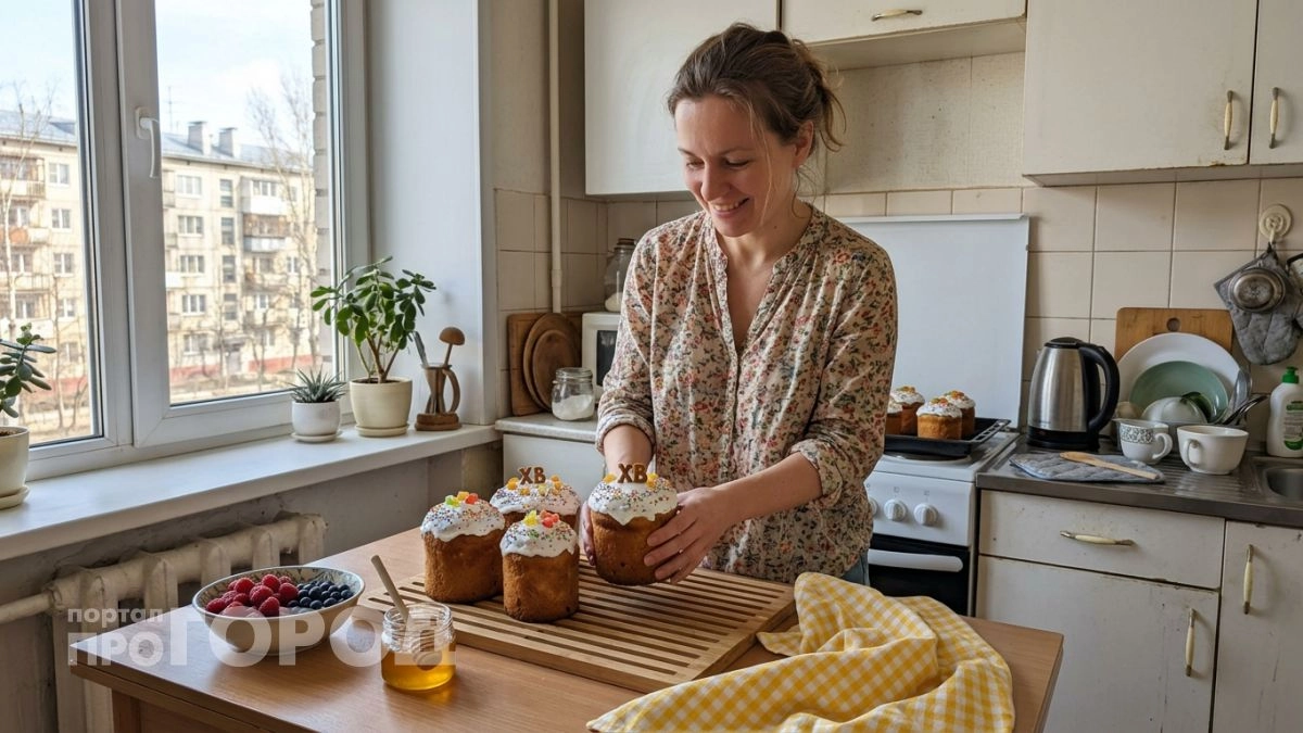 Пеку кулич по простому рецепту — мягкий и влажный остаётся всю неделю