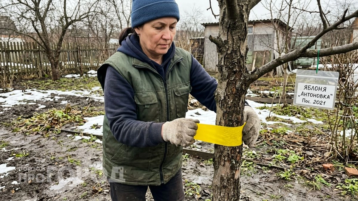 Одна полоска вокруг ствола в марте — и тля с муравьями обходят мои яблони всё лето напролёт