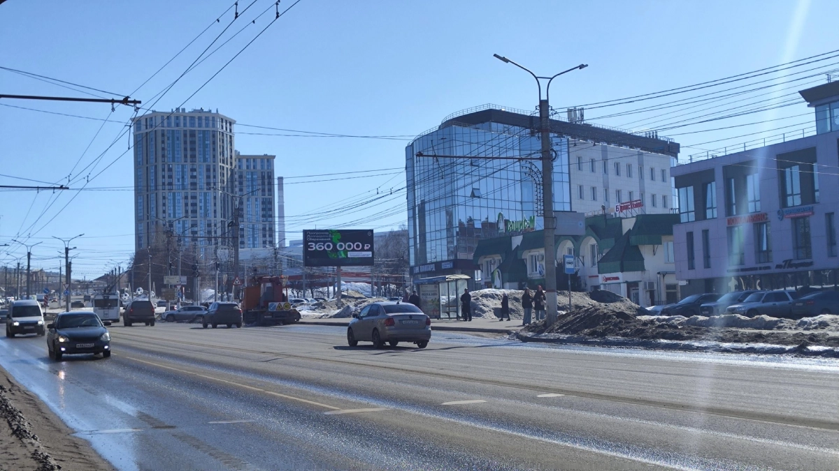 В Новочебоксарске снег тает быстрее, но с резиной торопиться не стоит