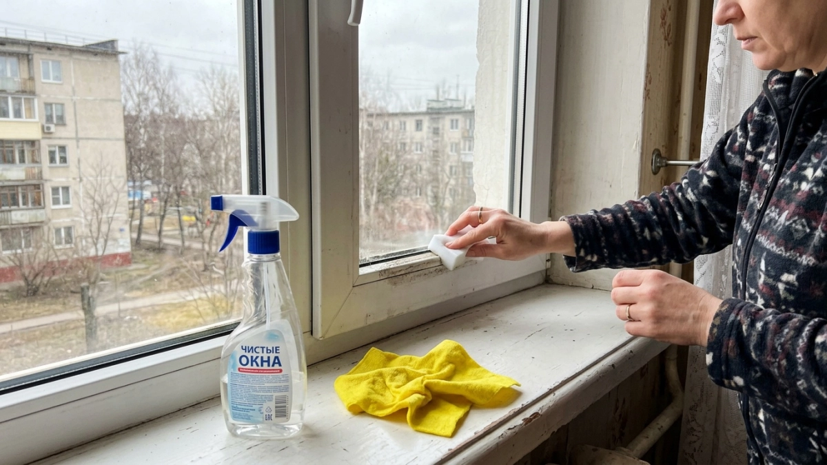 Окна как новые после ремонта: секрет в жидкой плёнке — просто, дёшево и без грязи