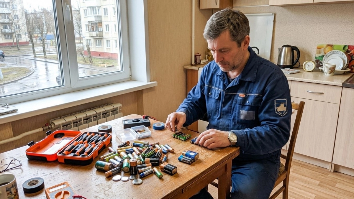 Не выбрасывайте батарейки сразу: лайфхаки по реанимации элементов питания — работают даже ночью