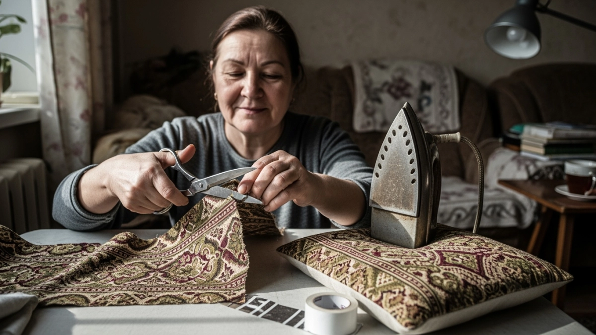 Роскошные сидушки за копейки: как превратить отходы в украшение интерьера — мастер‑класс без лишних затрат