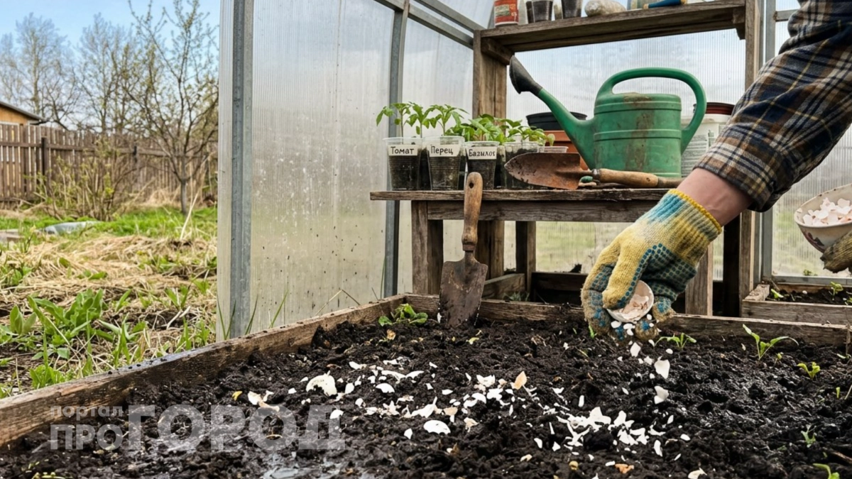 Скорлупу от яиц не выбрасываю: в апреле удобряю землю в теплице и получаю шикарный урожай - делюсь рецептом