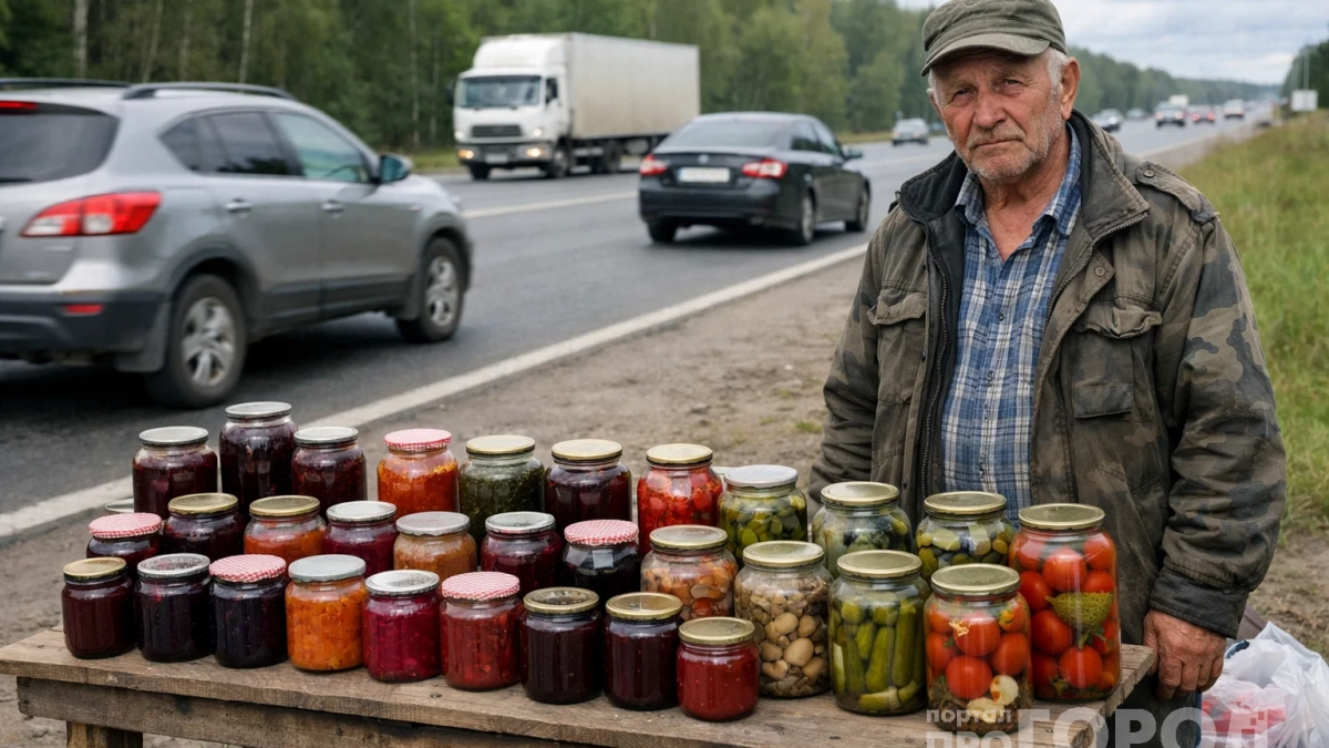 5 лет торговал на обочине за копейки, пока к столу не подъехал водитель на большом чёрном джипе - вот какой дал совет