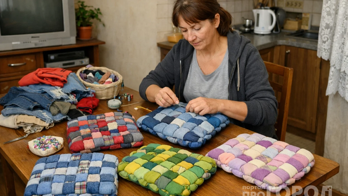 Дармовые ткани берегу как зеницу ока: делаю из них роскошные сидушки - смотрится солидно и служит годами