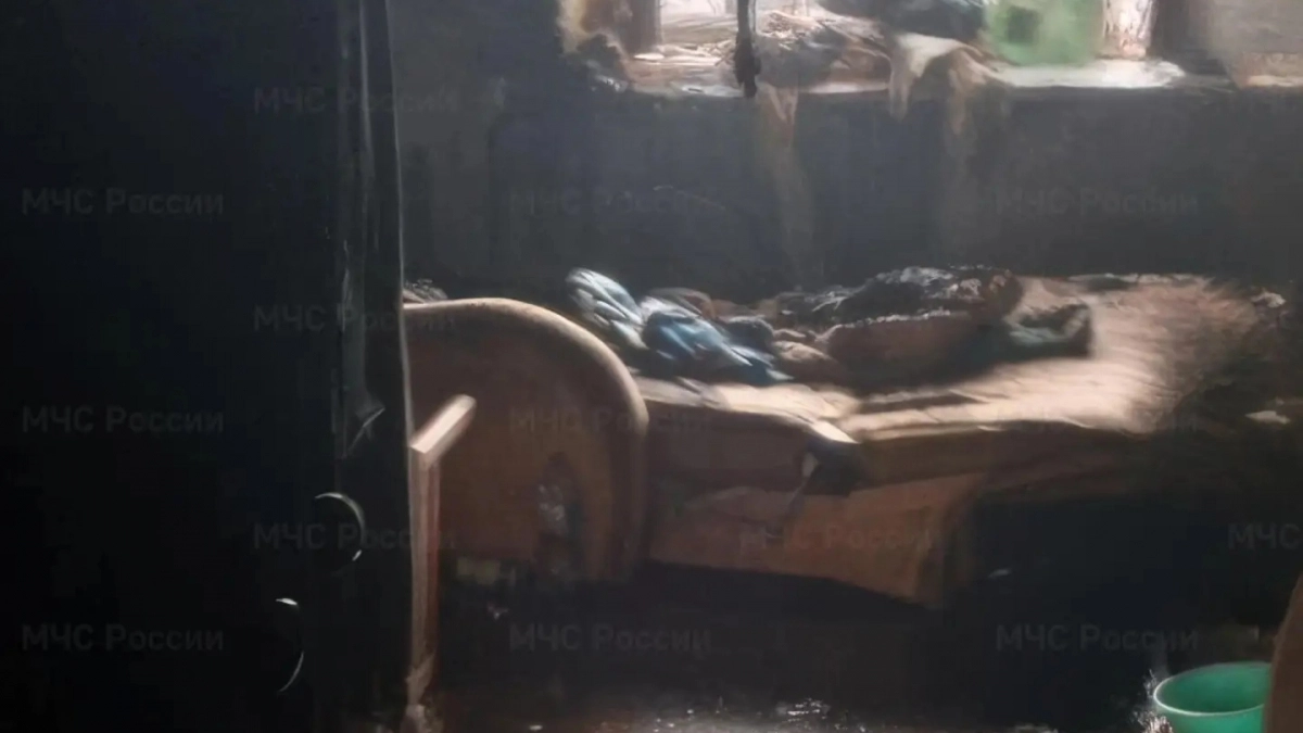 В Новочебоксарске сгорела квартира в общежитии