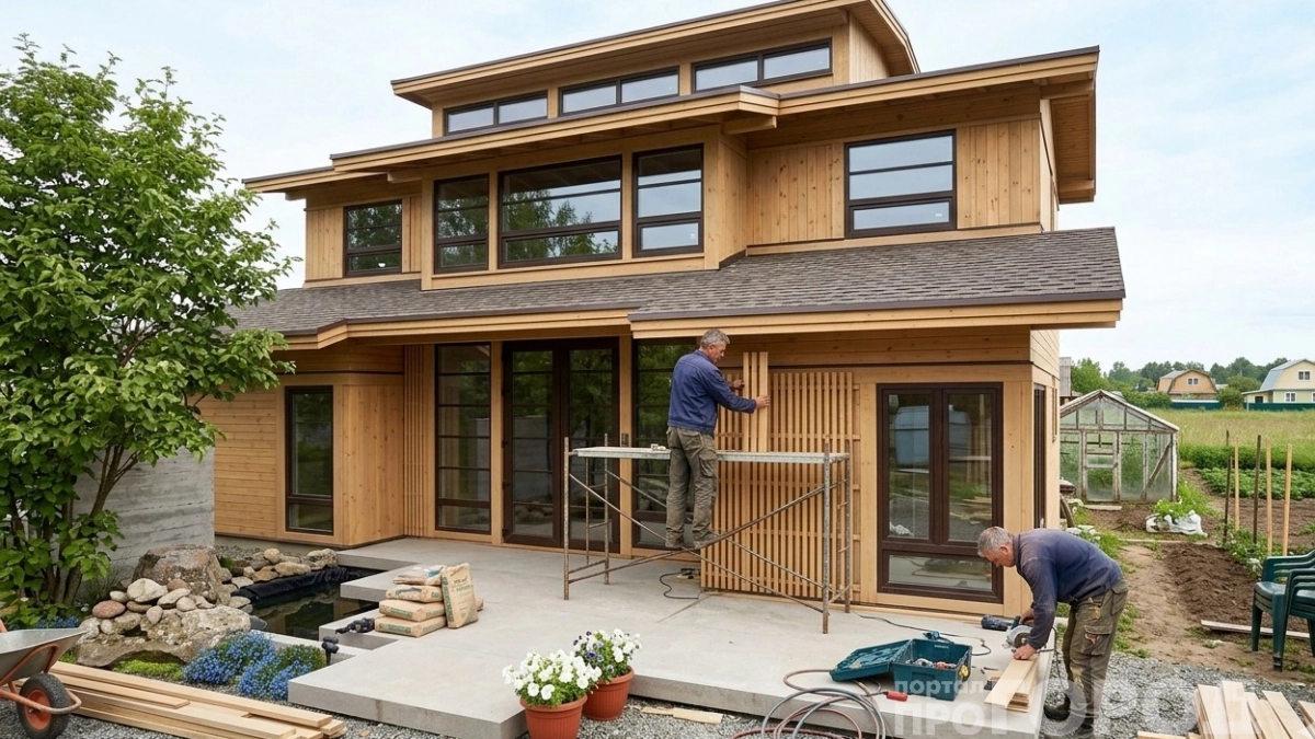 За 2 недели превратил бытовку в садовый дом "джапанди": сэкономил сотни тысяч на строителях и материалах - показываю как