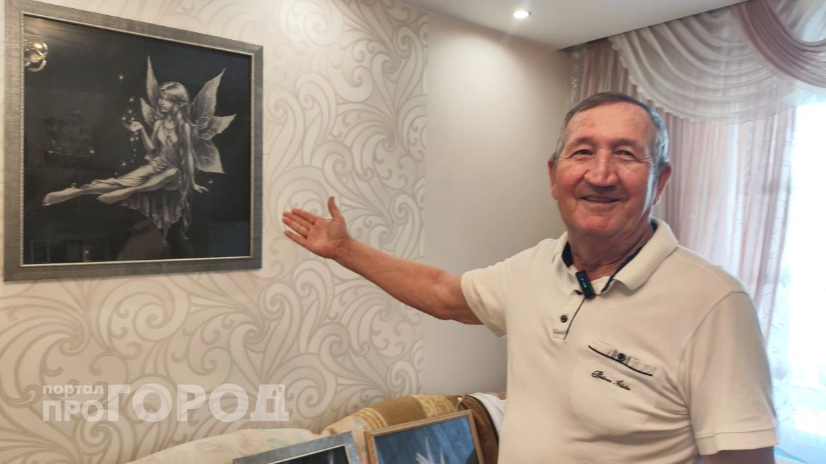 Майор в отставке из Новочебоксарска выбрал неожиданное хобби для жизни на пенсии: более 20 лет вышивает крестиком