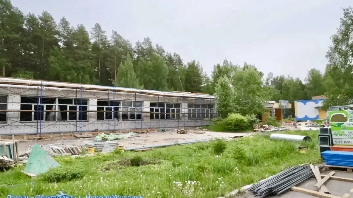 Ремонтникам новочебоксарского детского лагеря поручили ускорить темпы работ