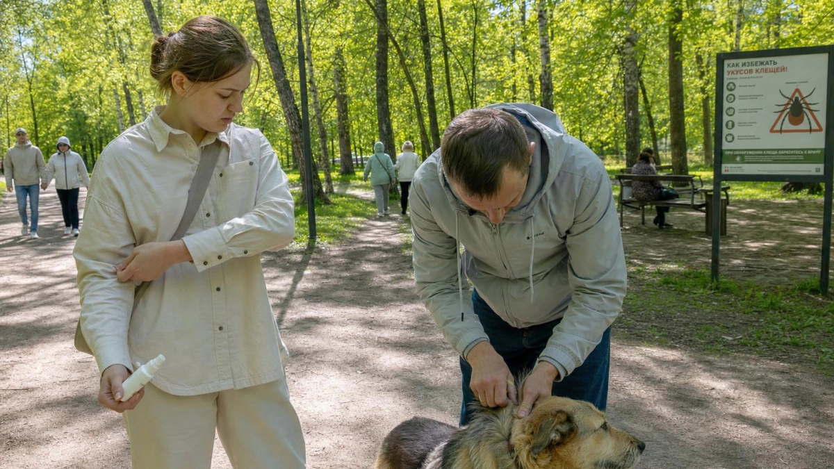 Две капли на одежду — и клещи обходят за версту: средство мощнее любого репеллента