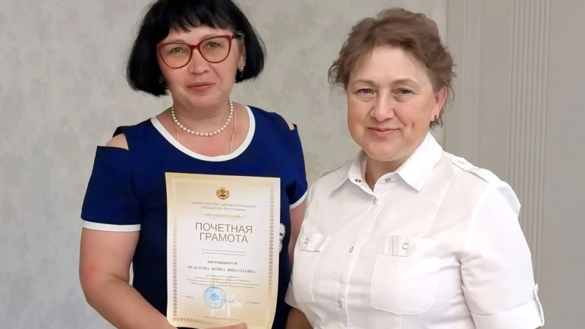 В Новочебоксарске на заслуженный отдых проводили одну из лучших стоматологов города