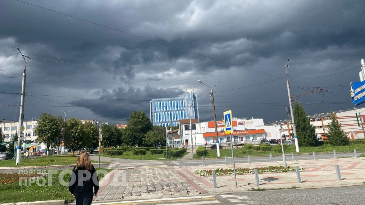 В Новочебоксарске и Чувашии объявлен желтый уровень опасности из за грозы