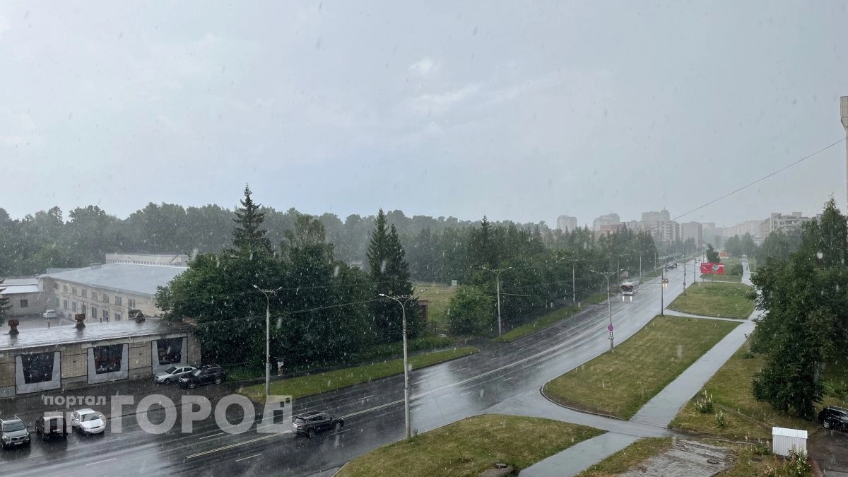 В Новочебоксарске 23 июня ожидают грозу и сильные кратковременные дожди