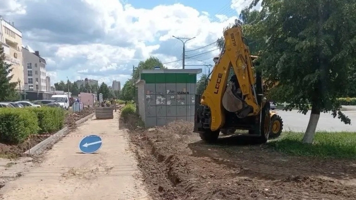 На обновление тротуаров по улице Винокурова в Новочебоксарске потратят 60 миллионов