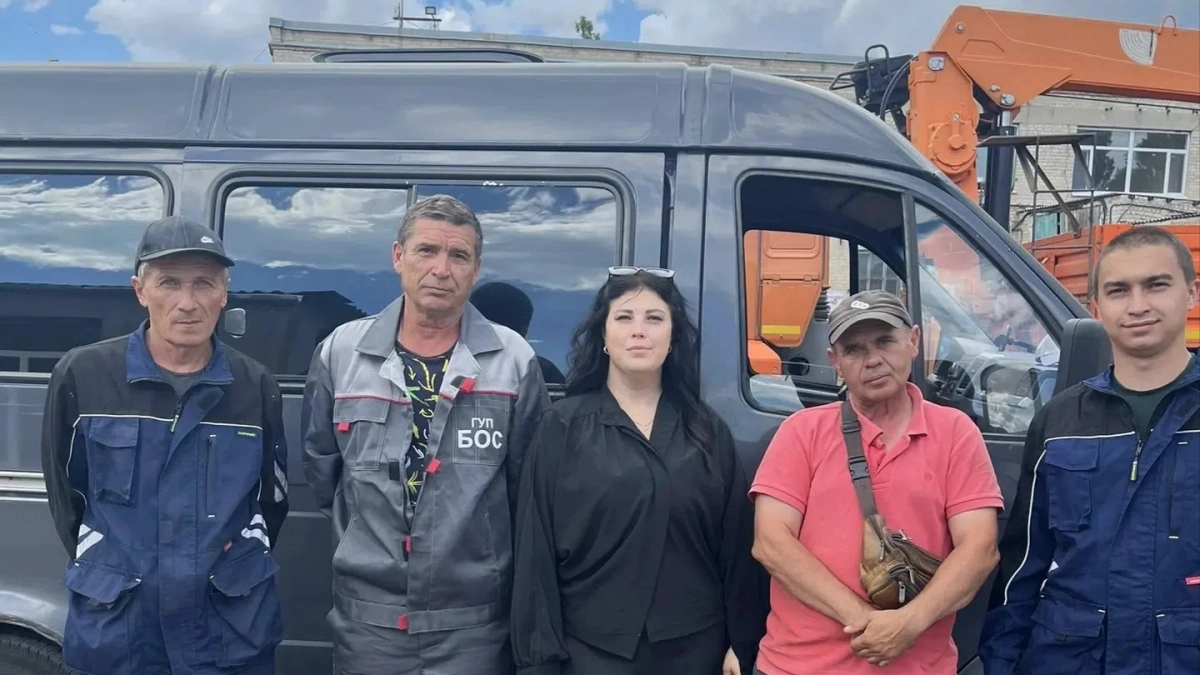 Коммунальщики из Новочебоксарска вернулись из служебной командировки в Запорожье