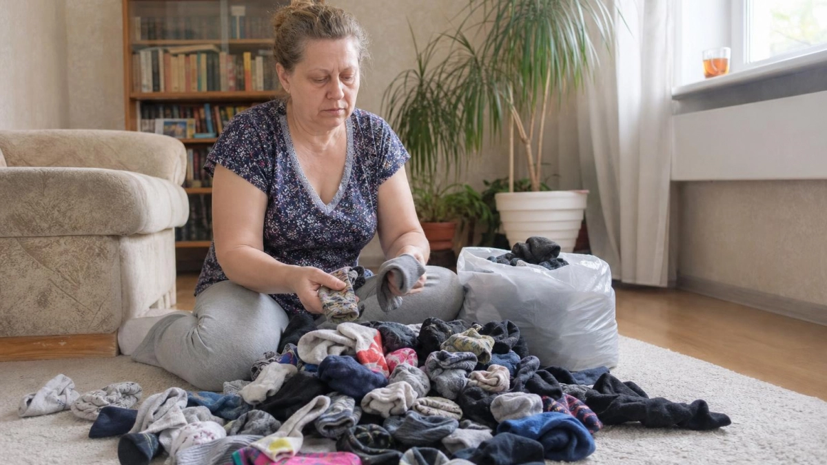 «В хозяйстве всё сгодится»: как превратить одинокий носок в домашнего помощника