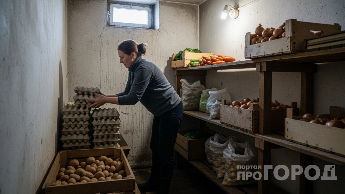 Не прорастёт даже в сырости: бросьте в погреб веточку этой зелени - овощи будут свежими и крепкими до весны