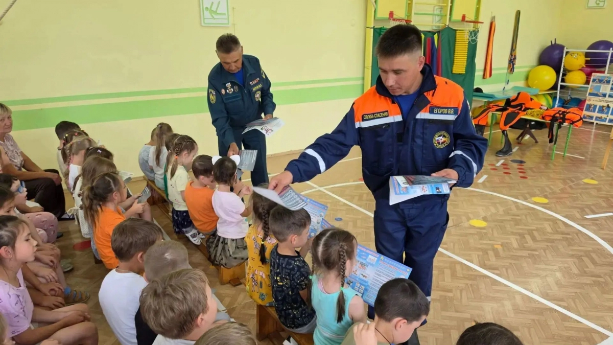 Спасатели провели уроки безопасности для дошкольников в Новочебоксарске