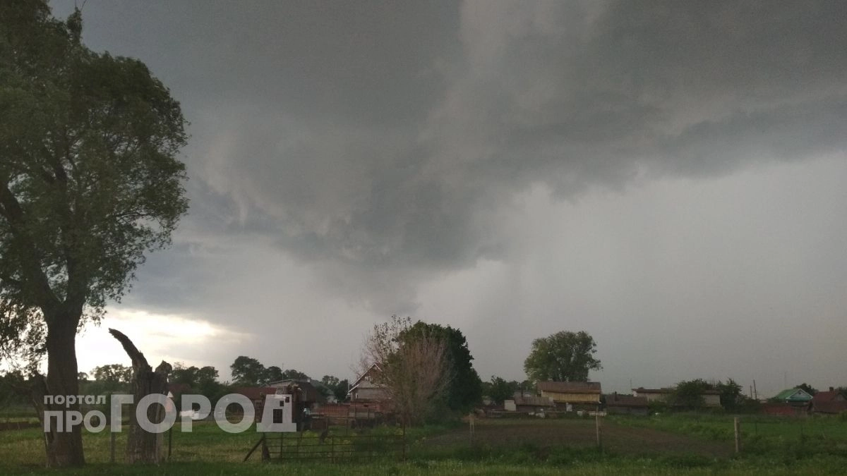 Чувашию ждут грозы и усиление ветра до 15 метров в секунду 