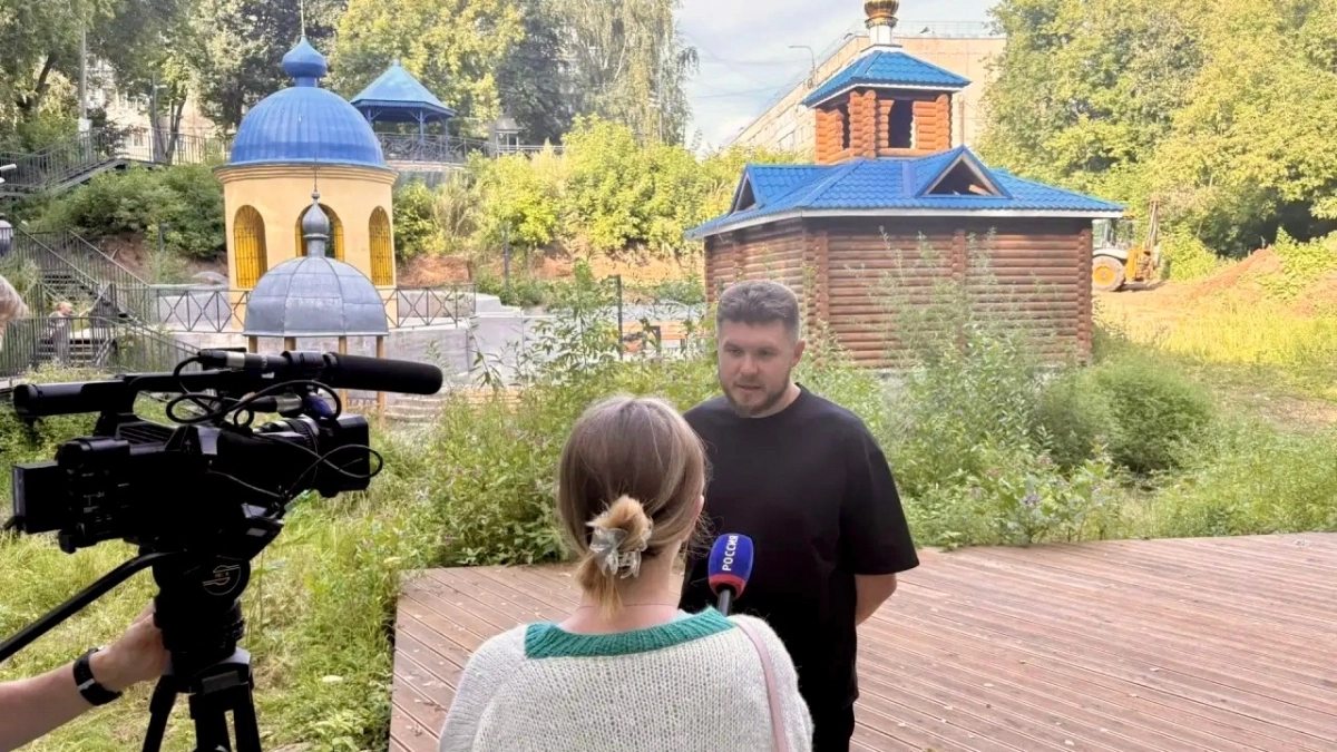 В Новочебоксарск приехали журналисты телеканала "Россия 1"