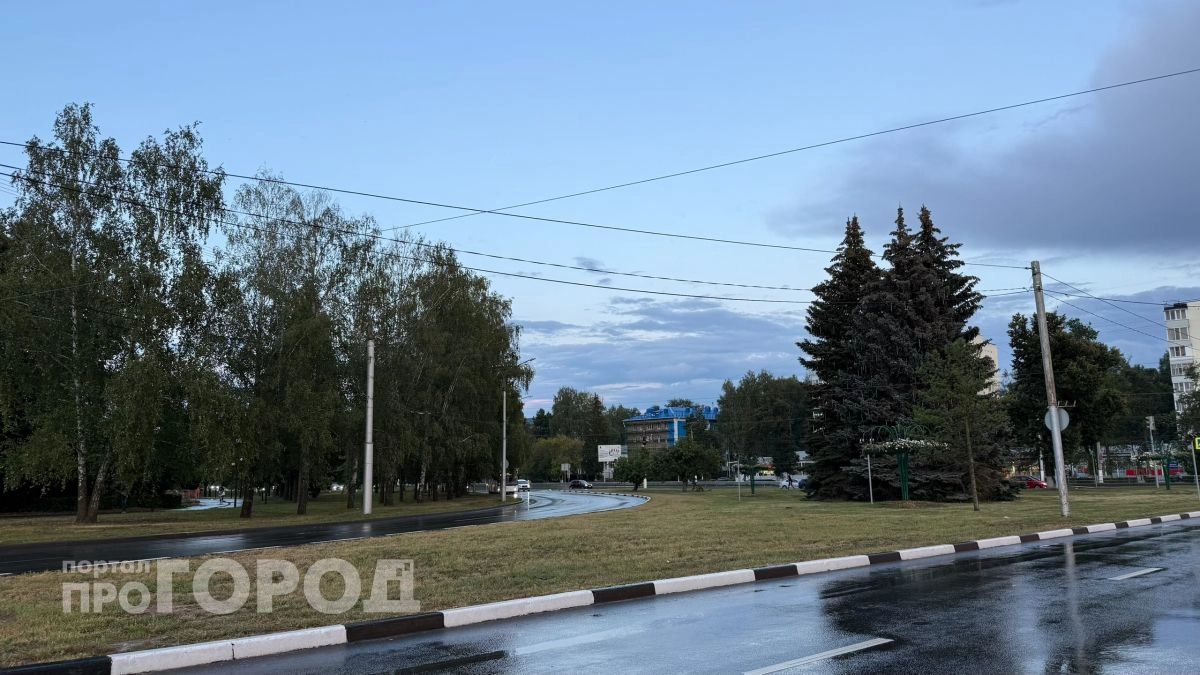 В Новочебоксарске 15 августа ожидаются дождь и прохлада до плюс 11 градусов