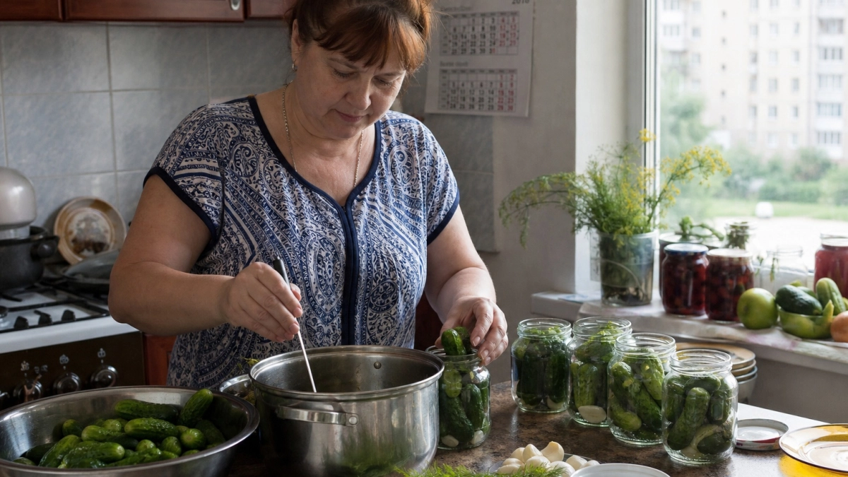 Каждый год делаю огурцы по‑кубански — и ни одна банка не взрывается: раскрываю главные хитрости