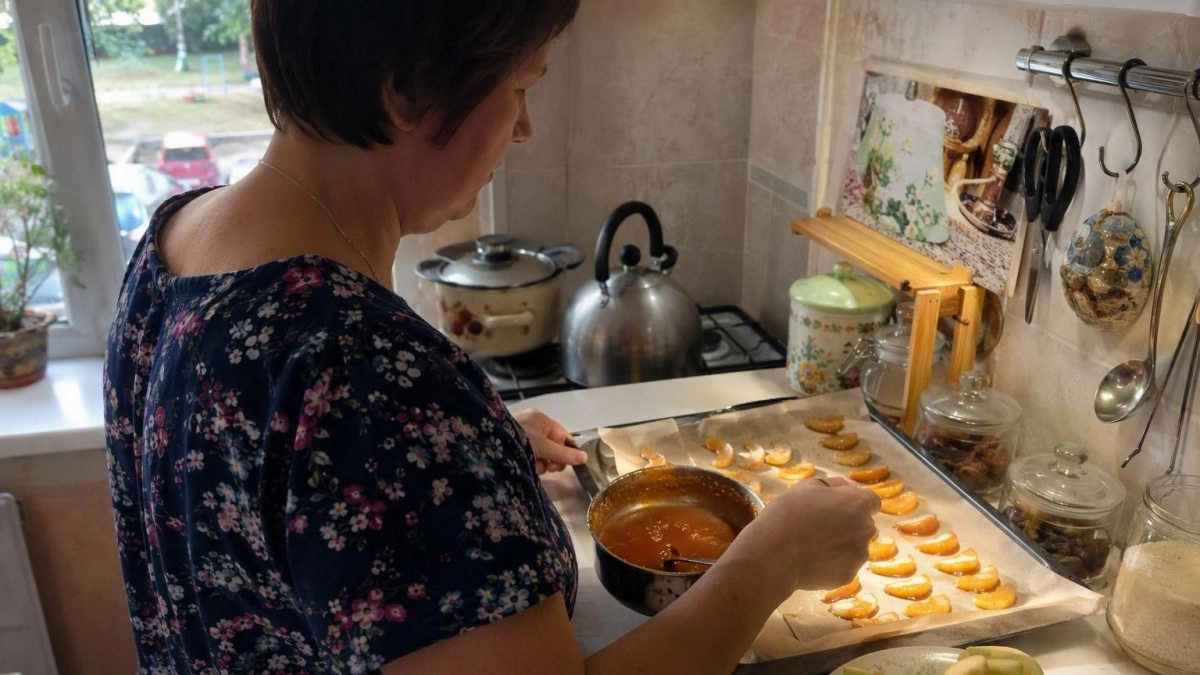 Закрываю яблоки не в банки, а в карамель: получаются мягкие цукаты с волшебным вкусом