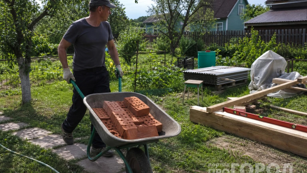 Сосед сложил из кирпичей кривую клумбу, а я — вещь как из дорогого садового салона: показываю как
