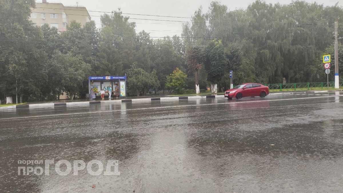 Зонт понадобится: каким будет понедельник в Новочебоксарске