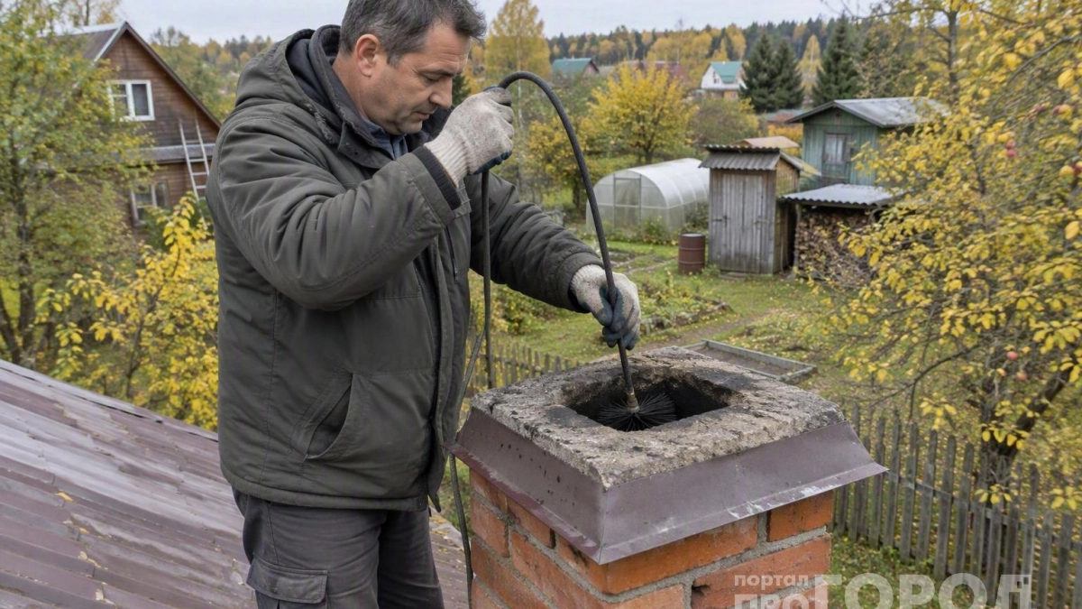 Две горсти в горячую печь — и сажа в дымоходе становится рыхлее: простой осенний приём