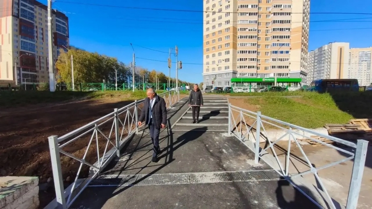 Власти Новочебоксарска отчитались о ремонте тротуара 