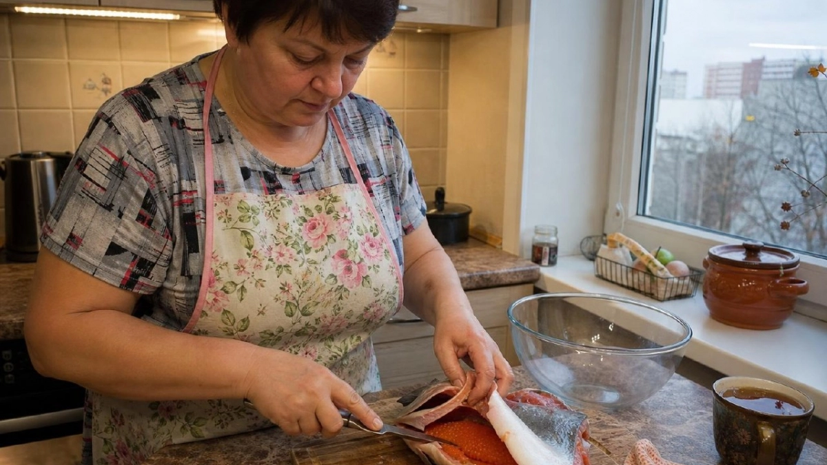 На дорогую икру не трачусь: мурманские рыбаки научили отличать самку рыбы от самца – брюхо набито икрой