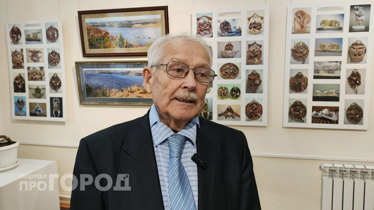 Житель Мариинского Посада 40 лет прожил на Чукотке, создал там художественную школу и вернулся в Чувашию