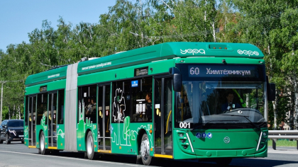 Новый троллейбус на маршруте № 60 перестанет ездить в Новочебоксарск